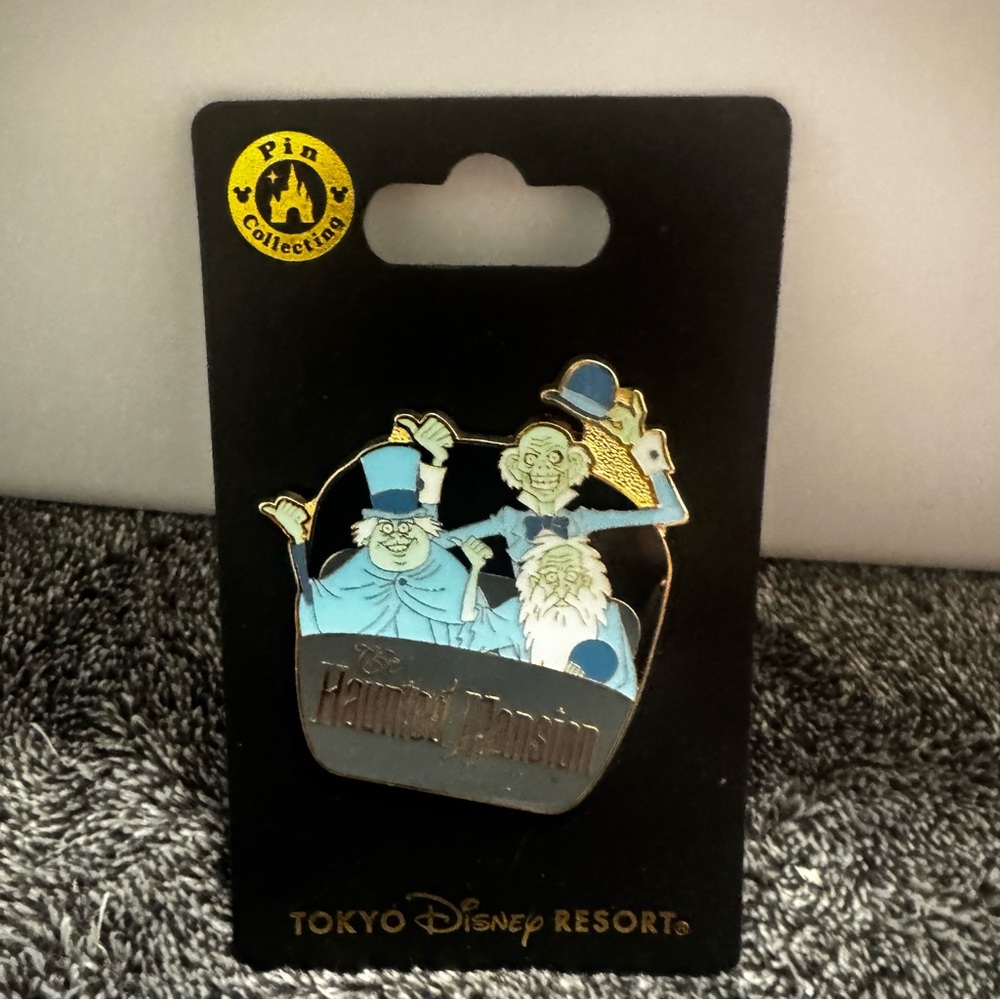 TOKYO DISNEY PIN HAUNTED MANSION hitchhikers Doom Buggy Ghosts attraction Japan